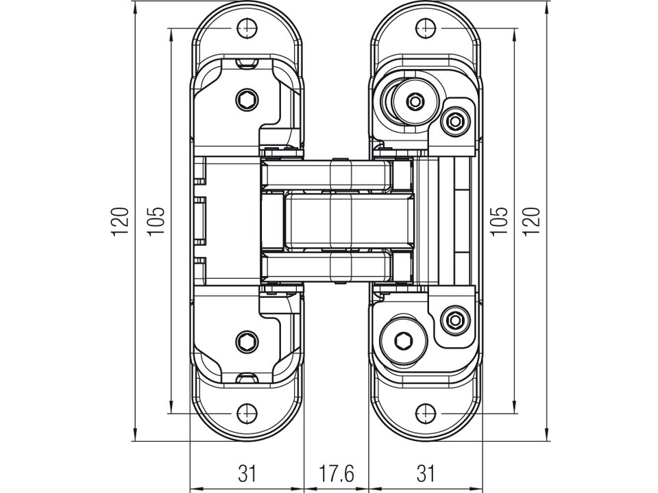 ATOMIKA K8000 | Technical drawing