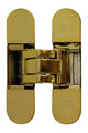 Atomika K8000 OL | Concealed door hinge in polished gold finish 