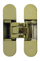 Atomika K8000 OTL | Concealed door hinge in polished brass finish 
