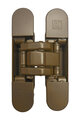 Atomika Slim K8060 BR | Concealed door hinge in bronze finish 