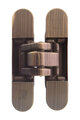 Atomika Slim K8060 BS | Concealed door hinge in brushed bronze finish 