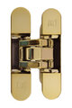 Atomika Slim K8060 OL | Concealed door hinge in polished gold finish 