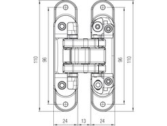 ATOMIKA SLIM K8060 | Technical drawing