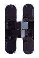KOMBI HYBRID K1060 NO | Charnière invisible  pour porte en finition Noir