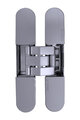 KUBICA Twist K2000 CS HD | Concealed door hinge in satin chrome finish