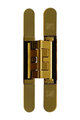 KUBICA Hybrid K2460 OL | Concealed door hinge in polished gold finish 
