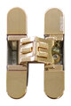 KUBICA K2700 OR | Concealed door hinge in polished gold finish 