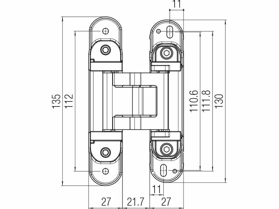KUBICA Hybrid K2780 | Technische zeichnungen