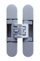 KUBICA Kubicenter K6400 CS | Concealed door hinge in satin chrome finish 