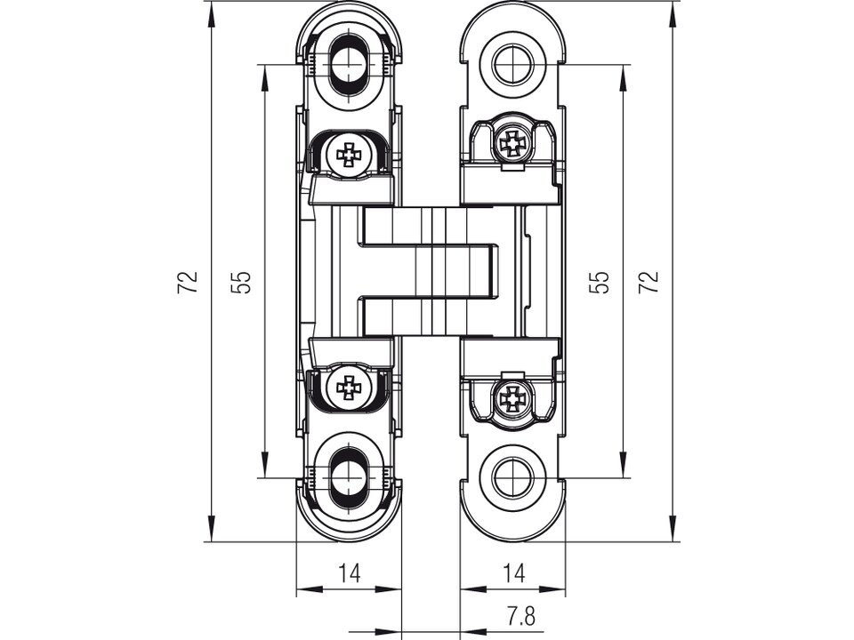 Kubikina K6100 | Technical drawing